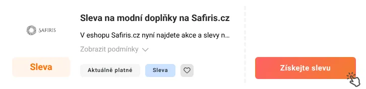 Jak využít slevu Safiris.cz